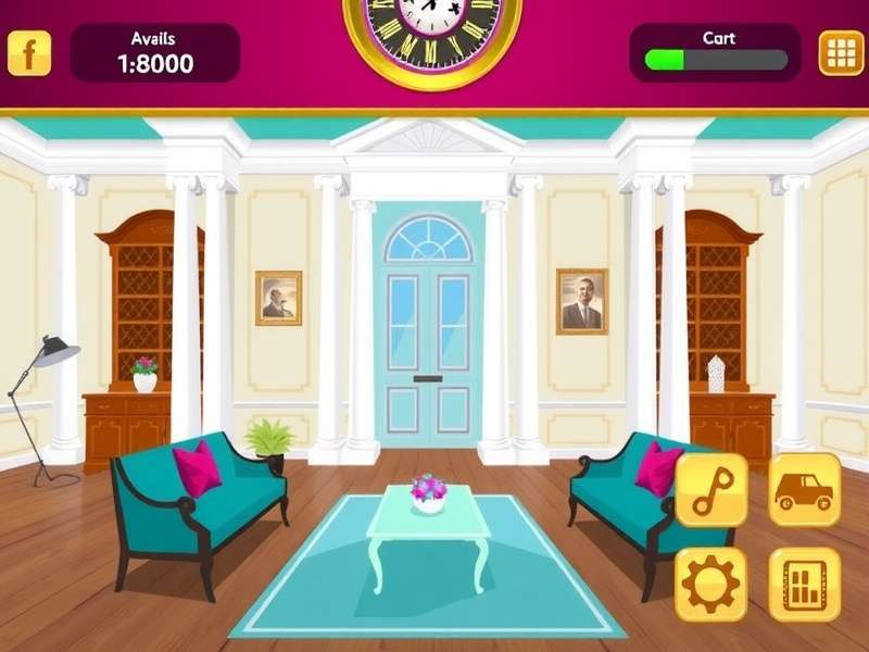 Elegant Mansion Creator Game Screenshot
